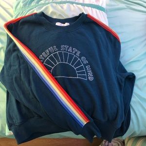 Spiritual Gangster crop sweatshirt